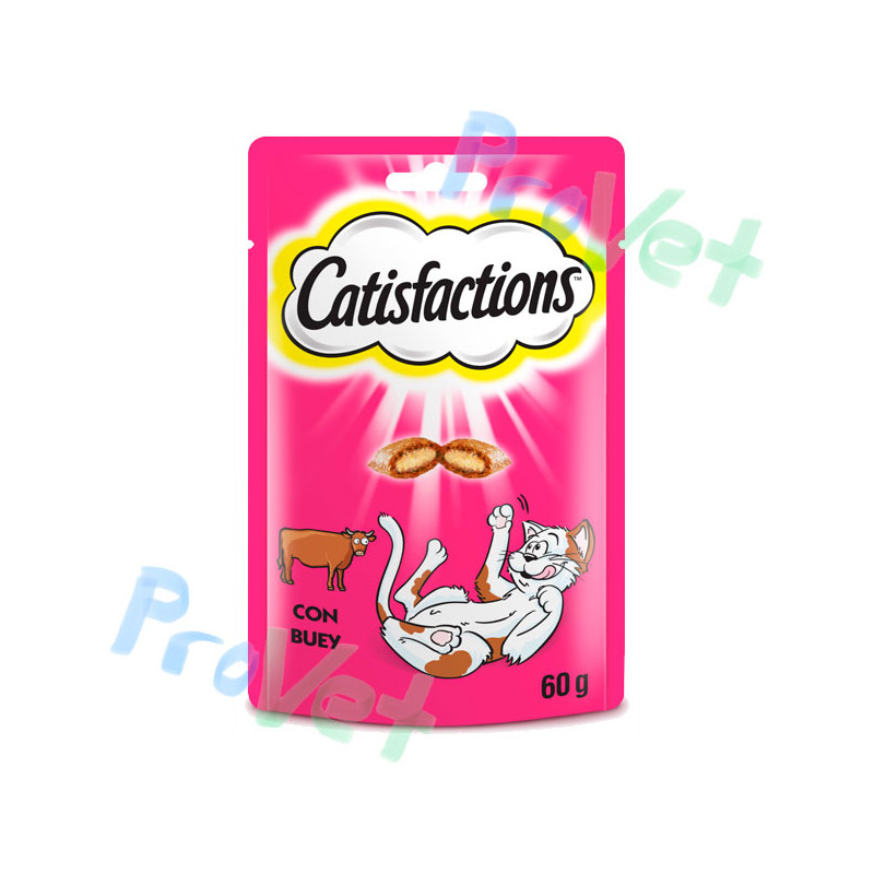 CATISFACTIONS BUEY 6x60gr