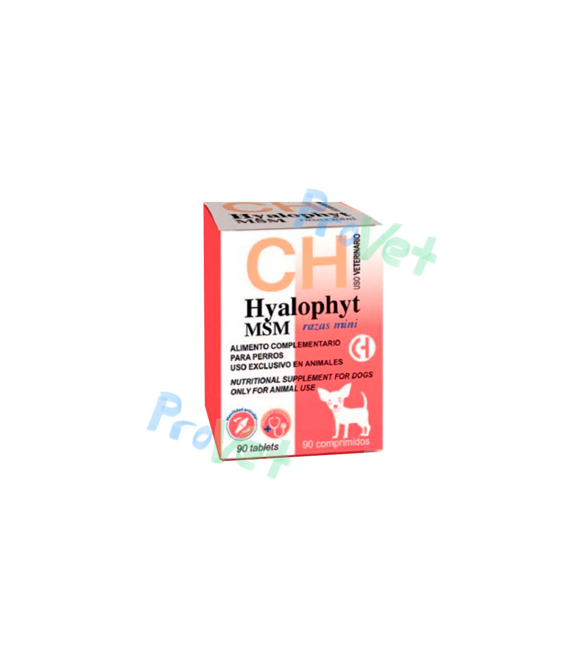 HYALOPHYT MSM RAZAS MINI 90CP