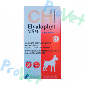 HYALOPHYT MSM RAÇAS MÉDIAS 30CP