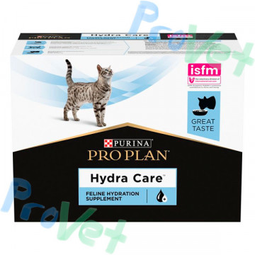 Pro Plan Veterinary Diets Hydra Care suplemento hidratación para gatos (10x85g)