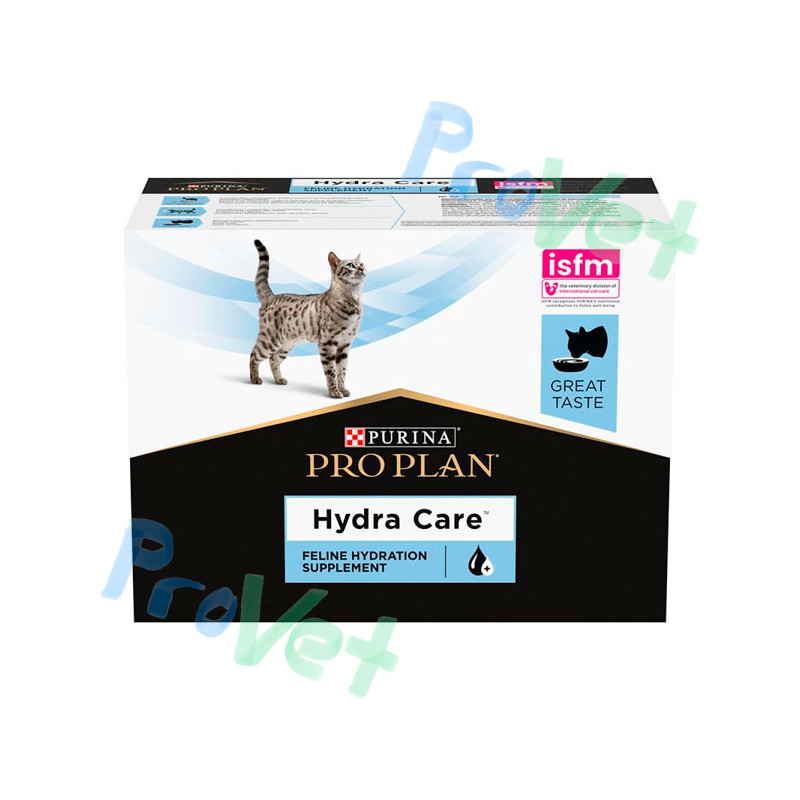 Pro Plan Veterinary Diets Hydra Care suplemento hidratación para gatos (10x85g)