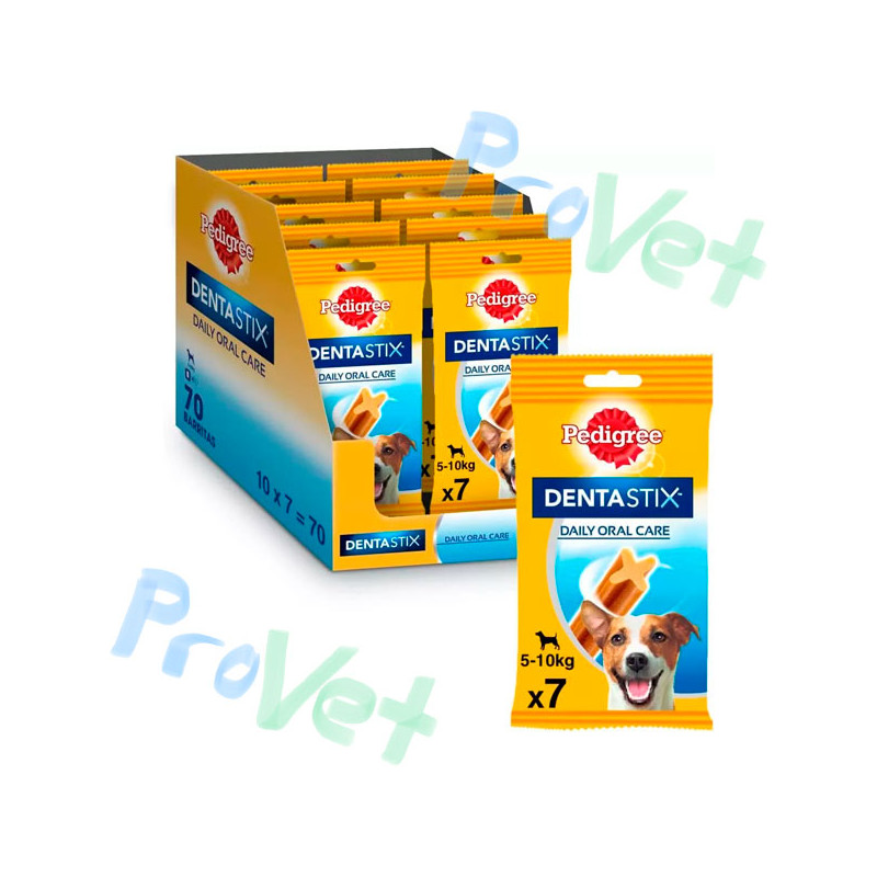 DENTASTIX 7Stix PEQUENO 10x110gr