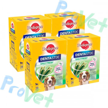 MULTIPACK DENTASTIX FRESH MEDIUM (4 x 28ud)