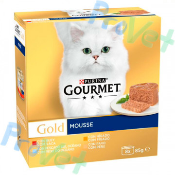 GOURMET Mouse de Ouro (8x85g)