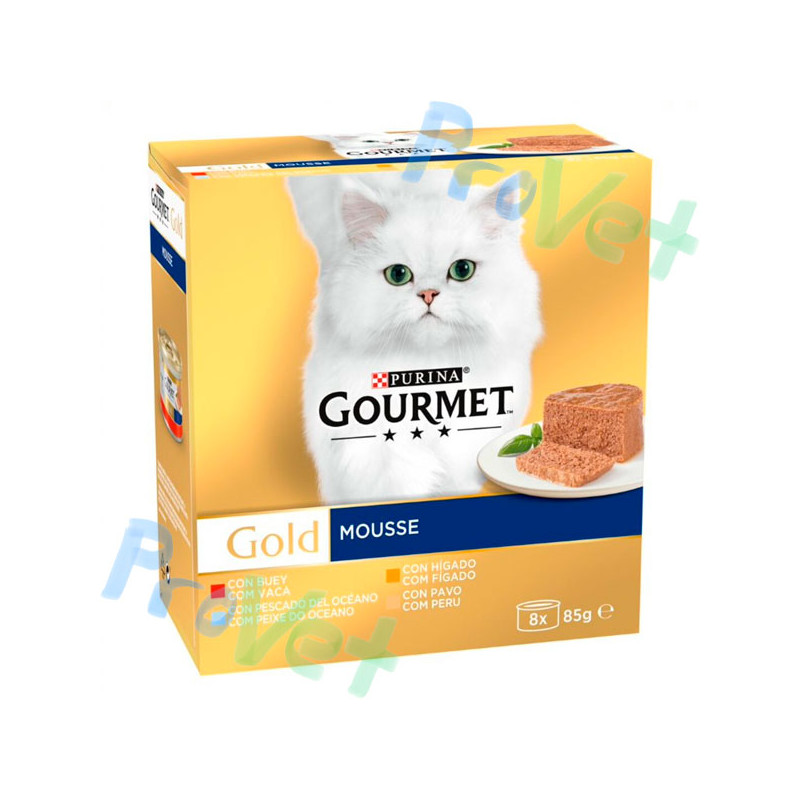 GOURMET Mouse de Ouro (8x85g)