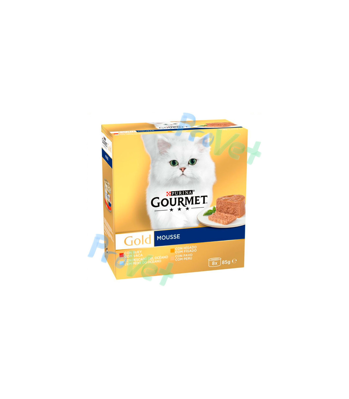 GOURMET Mouse de Ouro (8x85g)