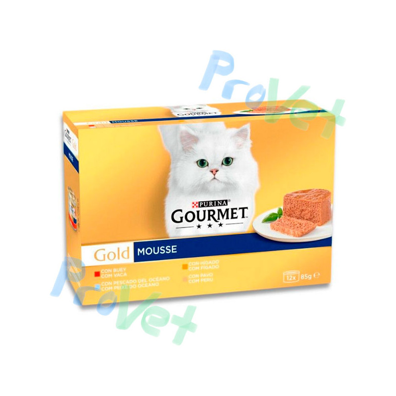 GOURMET Mouse de Ouro (12x85g)