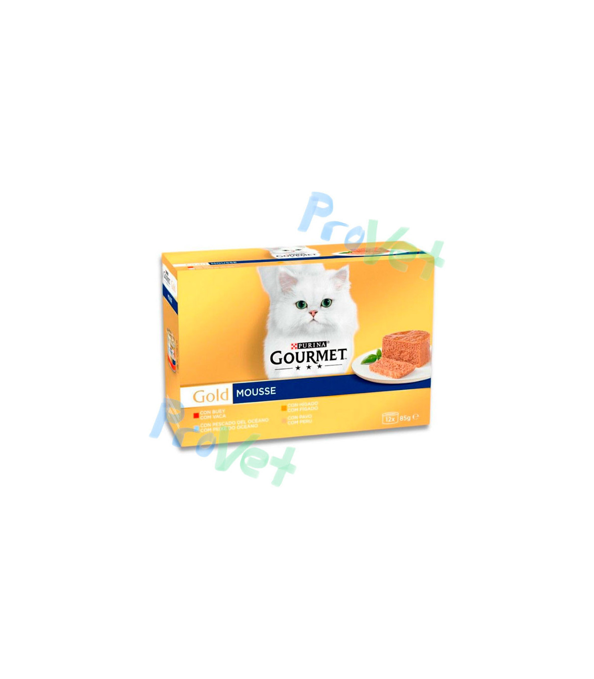 GOURMET Mouse de Ouro (12x85g)