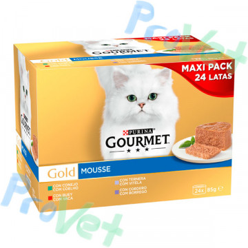 GOURMET Mouse de Ouro (24x85g)