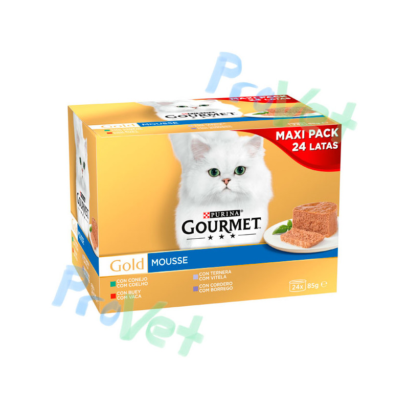 GOURMET Mouse de Ouro (24x85g)