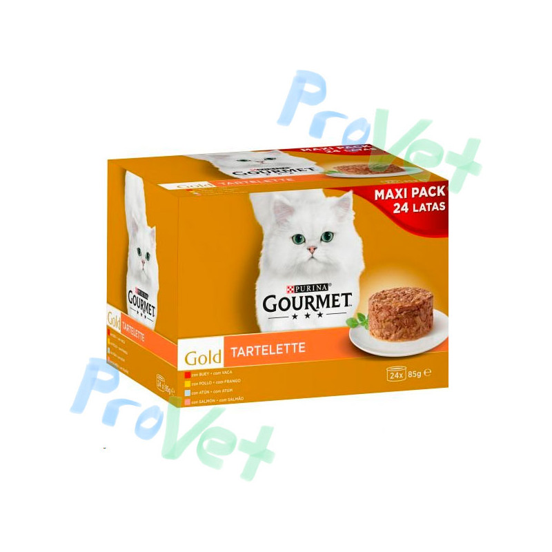 GOURMET GOLD Tartalette Surtido (24x85g)