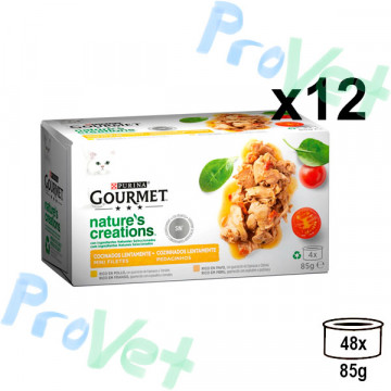 GOURMET NATURALS Filetes rico pollo 12x(4x85g)