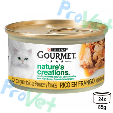 GOURMET Filetes ricos em frango 24x85g