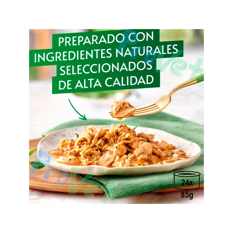 GOURMET NATURALS Filetes rico en pescado 24x85g