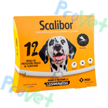 Scalibor Collar Antiparasitario para Perros de 65 cm