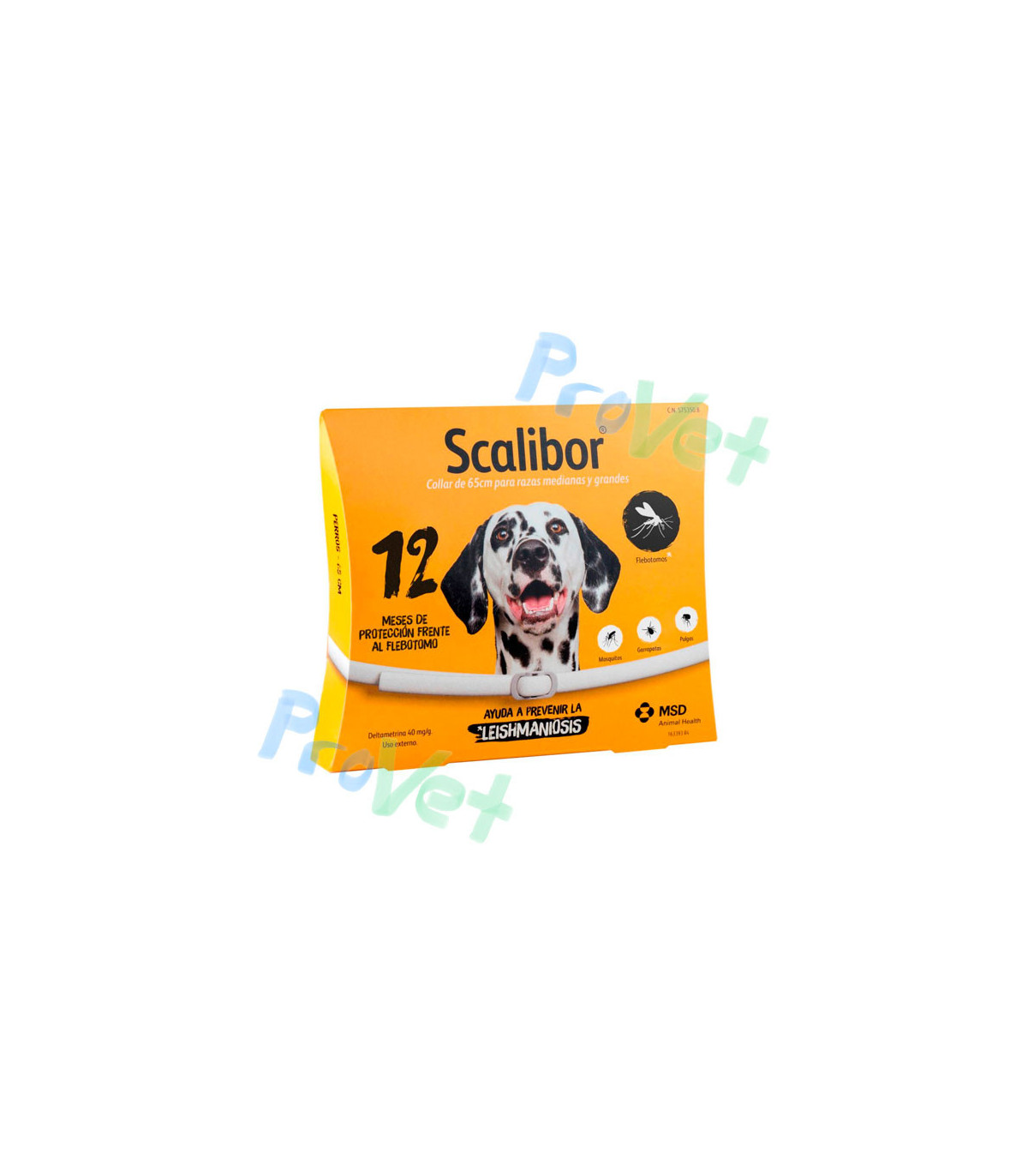 Scalibor Collar Antiparasitario para Perros de 65 cm