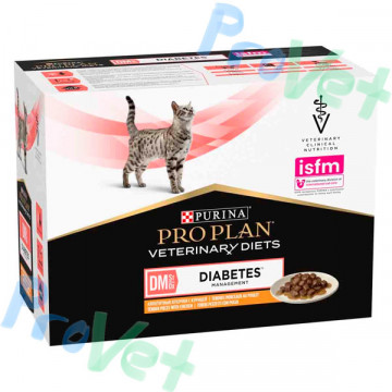 WET PPVD CAT DM (diabetes) Pouch Chicken (10x85g)