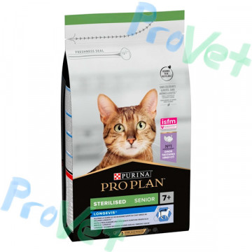 PROPLAN Gato STERILISED 7+ Pavo 3kg