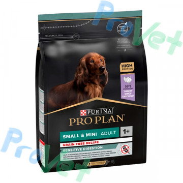 PROPLAN Small Adult Digest Pavo GRAIN FREE 2,5