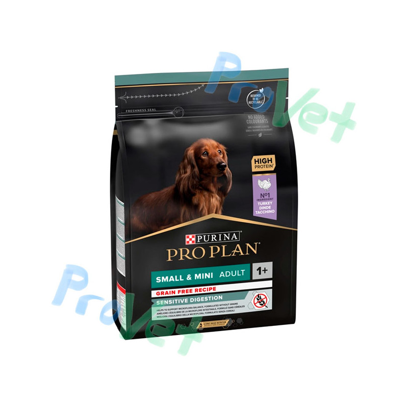 PROPLAN Small Adult Digest Pavo GRAIN FREE 2,5