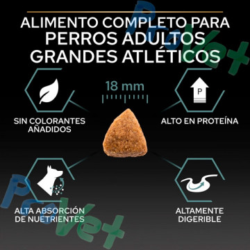 PRO PLAN Adulto Grande Athletic Digest Cordeiro 14kg