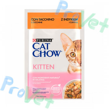 WET CAT CHOW KITTEN Pavo 26x85g