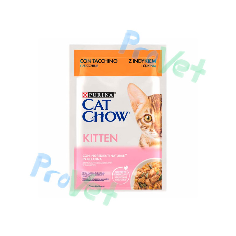 WET CAT CHOW KITTEN Pavo 26x85g