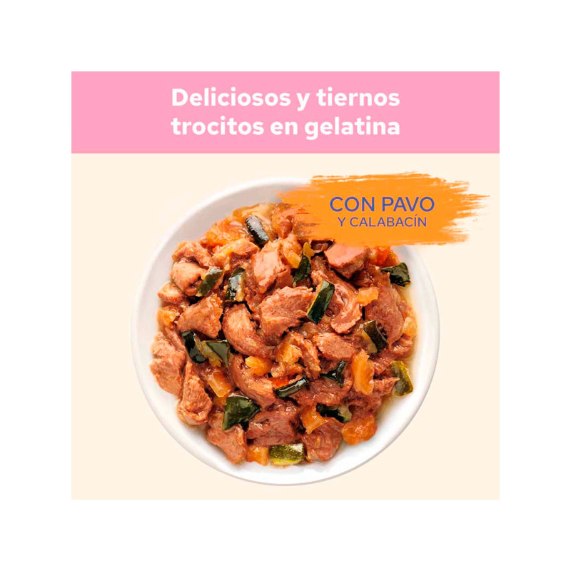 COMIDA MOLHADA PARA GATINHO PERU 26x85g