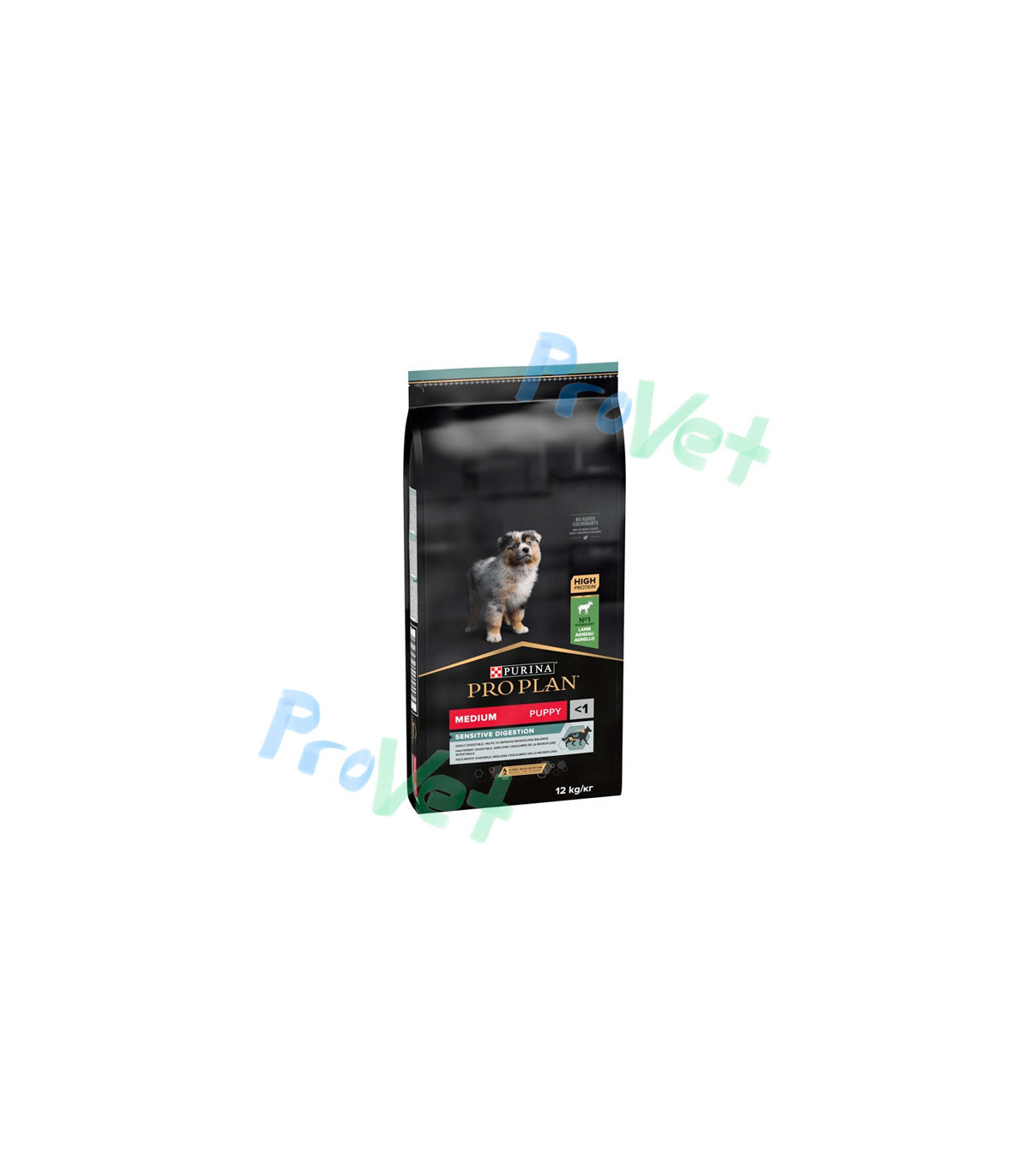 PRO PLAN Medium Puppy Digest Cordeiro 12kg