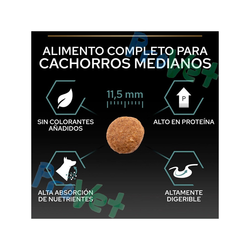 PRO PLAN Medium Puppy Digest Cordeiro 12kg