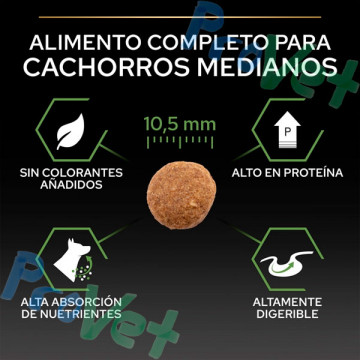 PRO PLAN Cachorro Médio Start 12kg