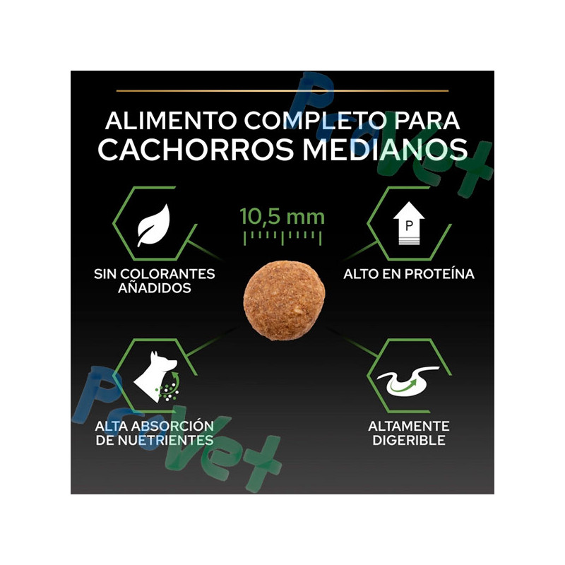 PRO PLAN Filhote Médio Start 3kg