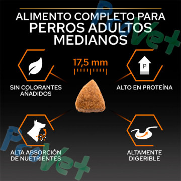 PRO PLAN Médio Adulto Equilíbrio 14kg