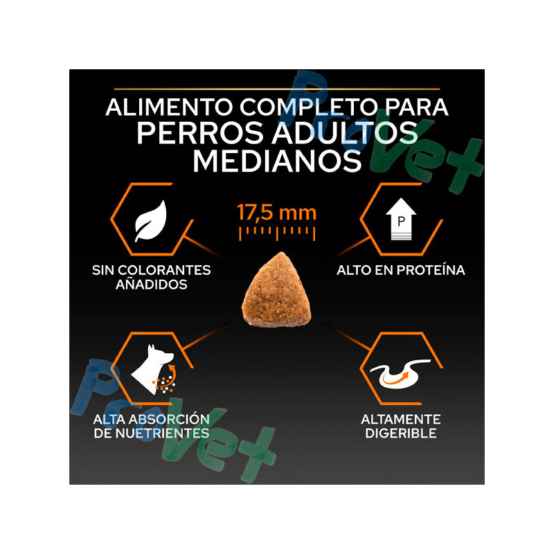 PRO PLAN Médio Adulto Equilíbrio 3kg