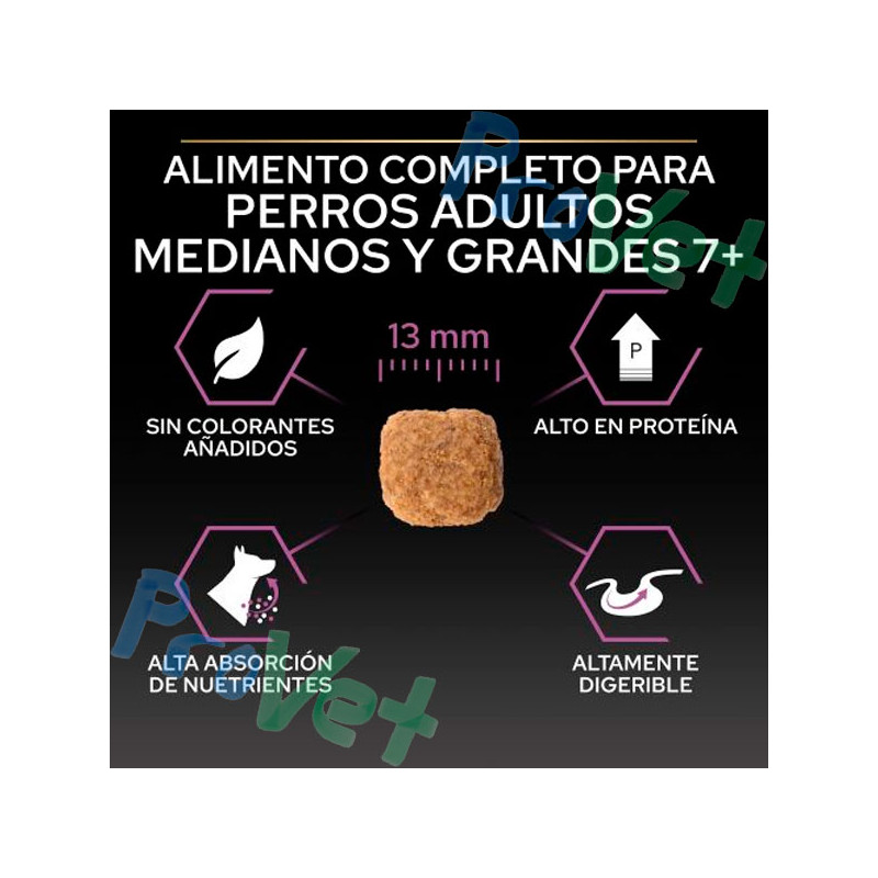 PRO PLAN Adulto Médio/Grande Idade 3kg