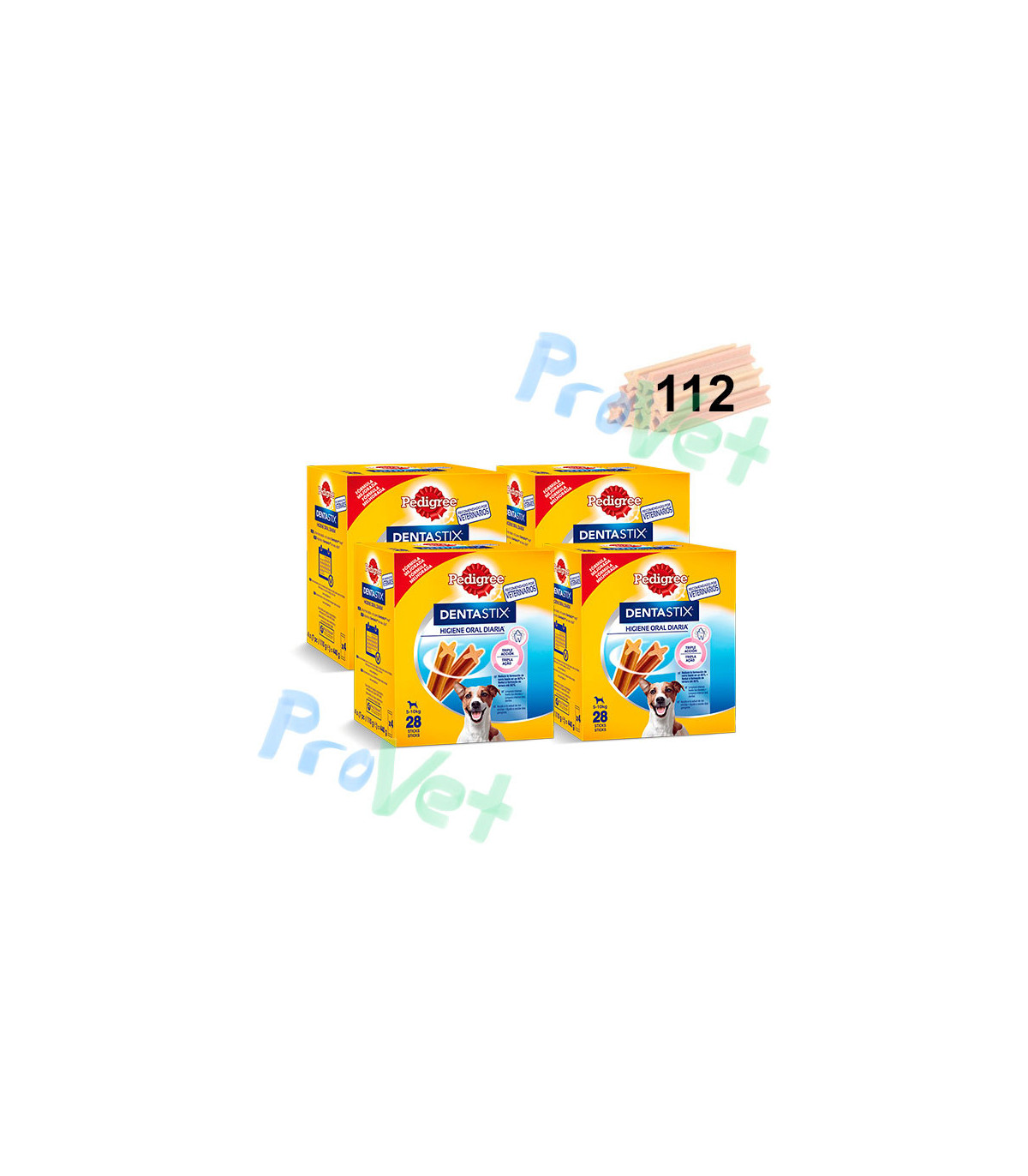MULTIPACK DENTASTIX PEQUEÑO (4x28ud)