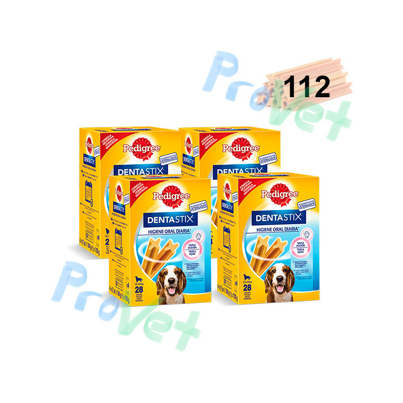 MEDIUM DENTASTIX MULTIPACK (4 x 28ud)