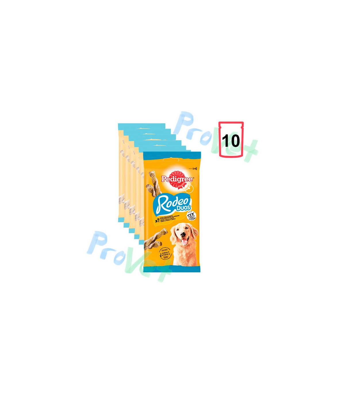 RODEO DUOS BACON E FRANGO 10x120gr