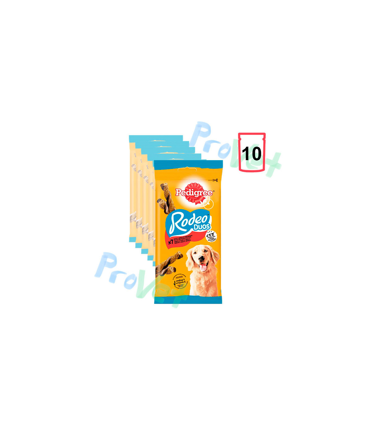 RODEO DUOS QUEIJO E CARNE 10x120gr