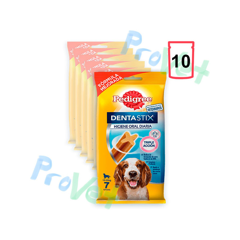 DENTASTIX 7Stix MEDIUM 10x180gr