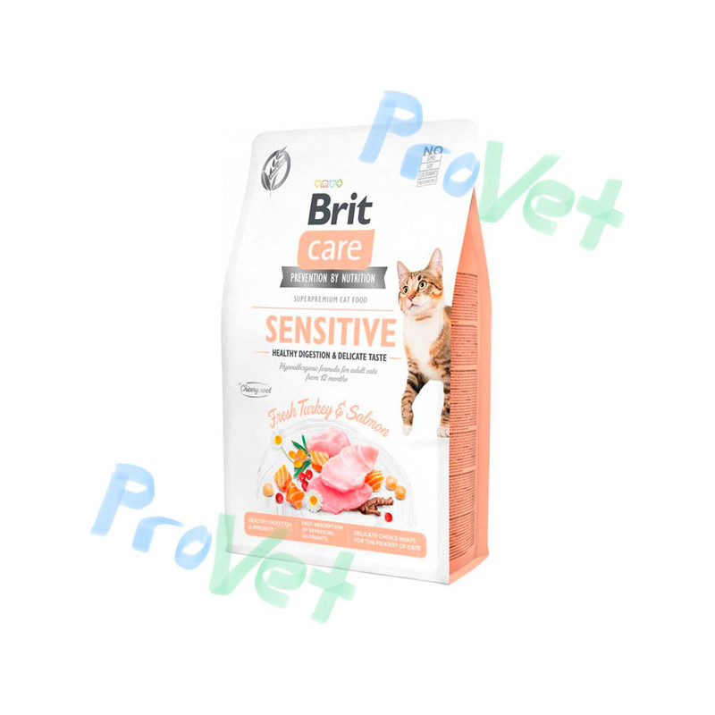 Brit CARE Cat GF Sensitive 2kg