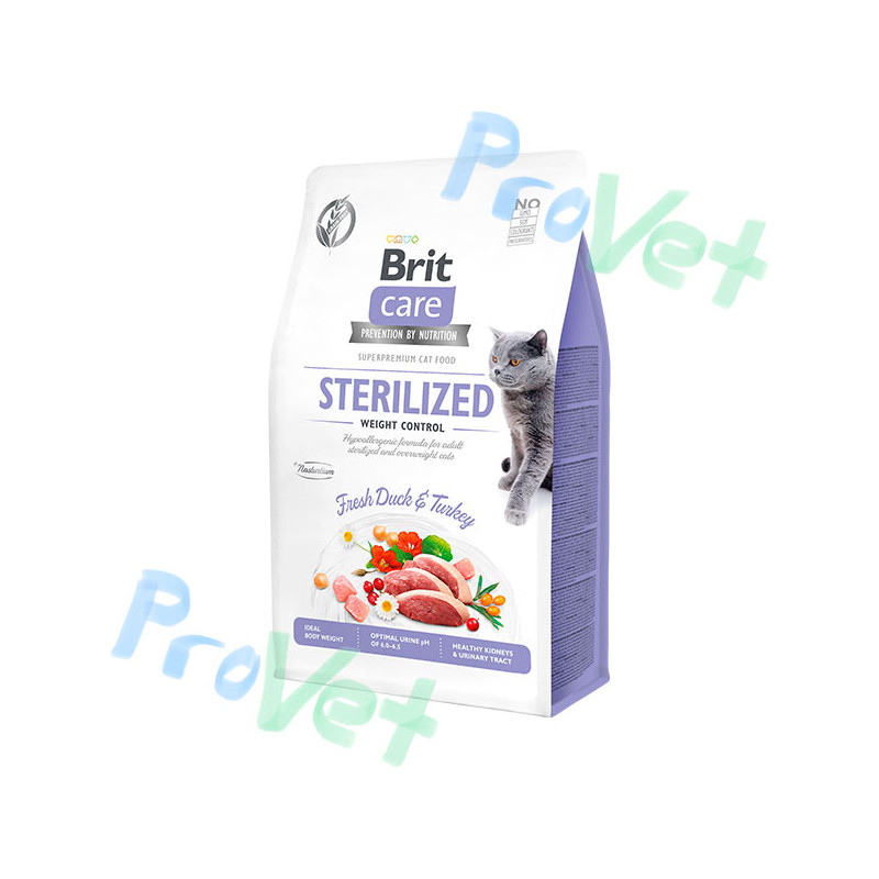 CARE Cat GF Sterilised Weight Control 2kg