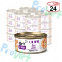 Filetes de Atum Wet CARE Cat Gatinho 24x70gr