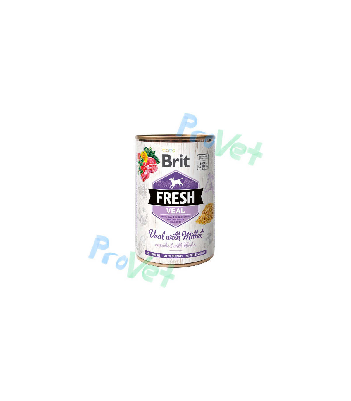 Wet Brit Fresh Ternera con Mijo (6x400gr)