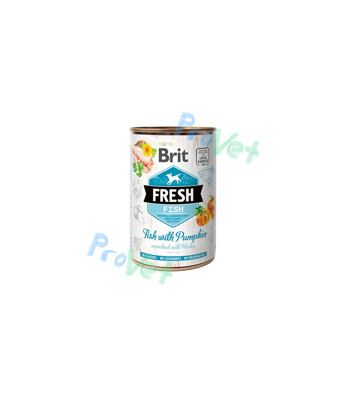Wet Brit Fresh Pescado y calabaza (6x400gr)