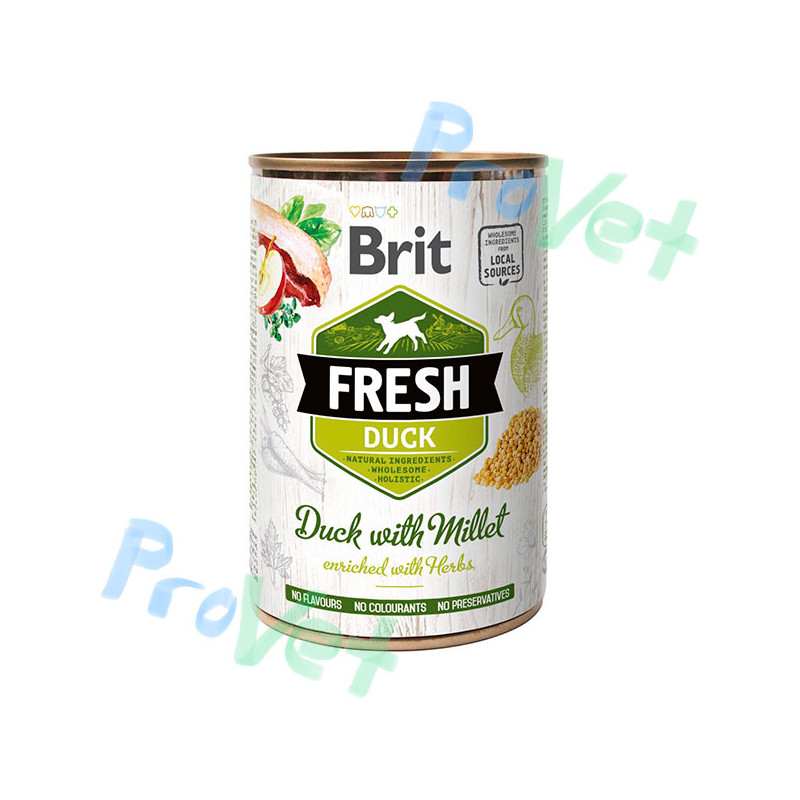 Wet Brit Fresh Pato con mijo (6x400gr)