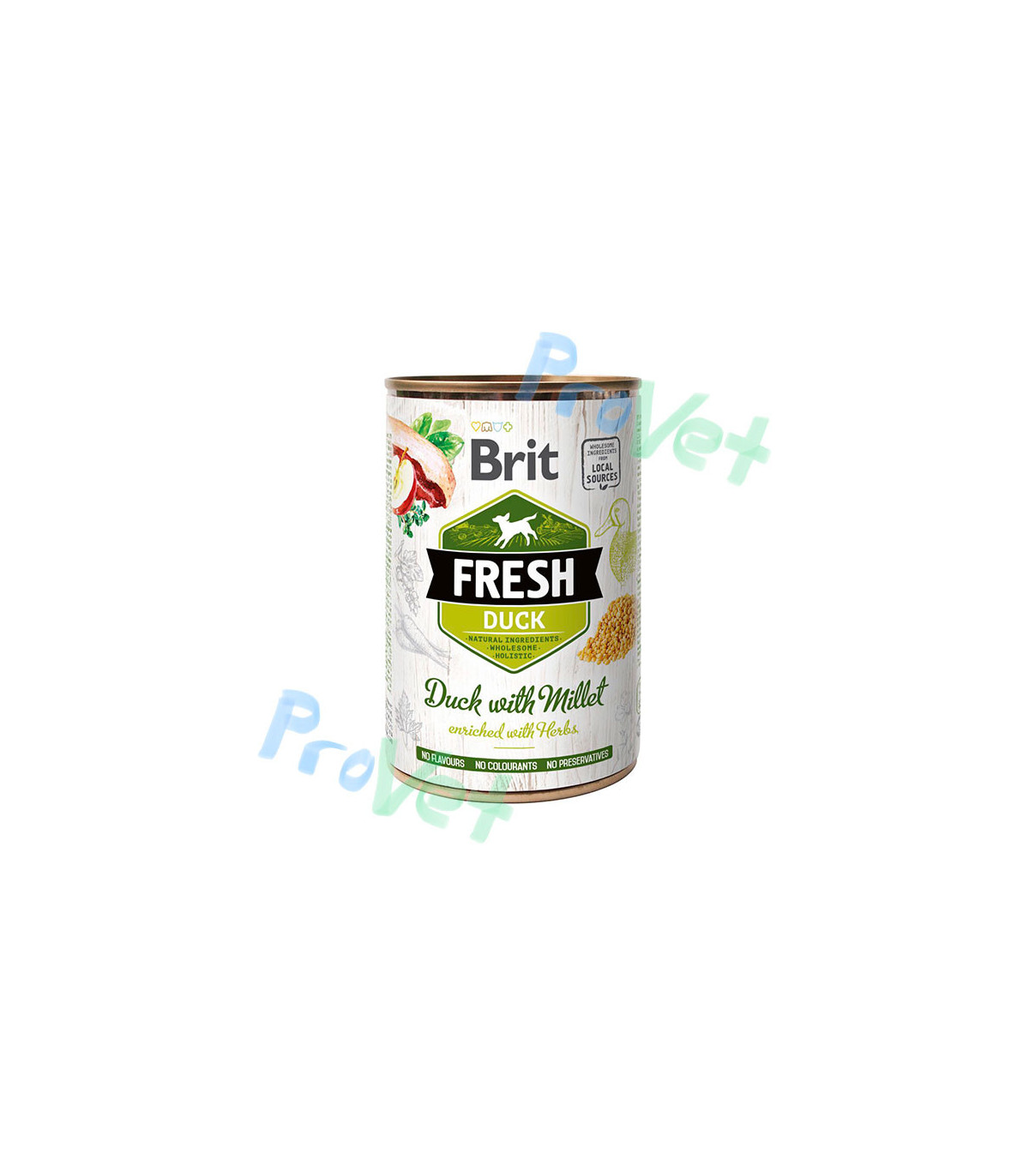 Wet Brit Fresh Pato con mijo (6x400gr)