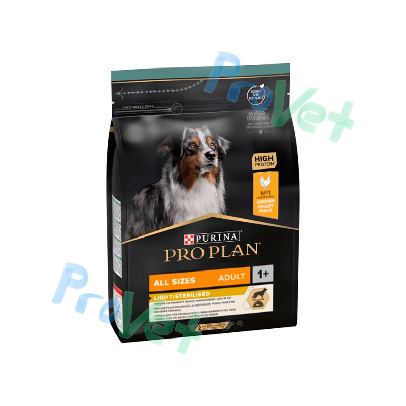 PRO PLAN Adulto leve esterilizado 14kg