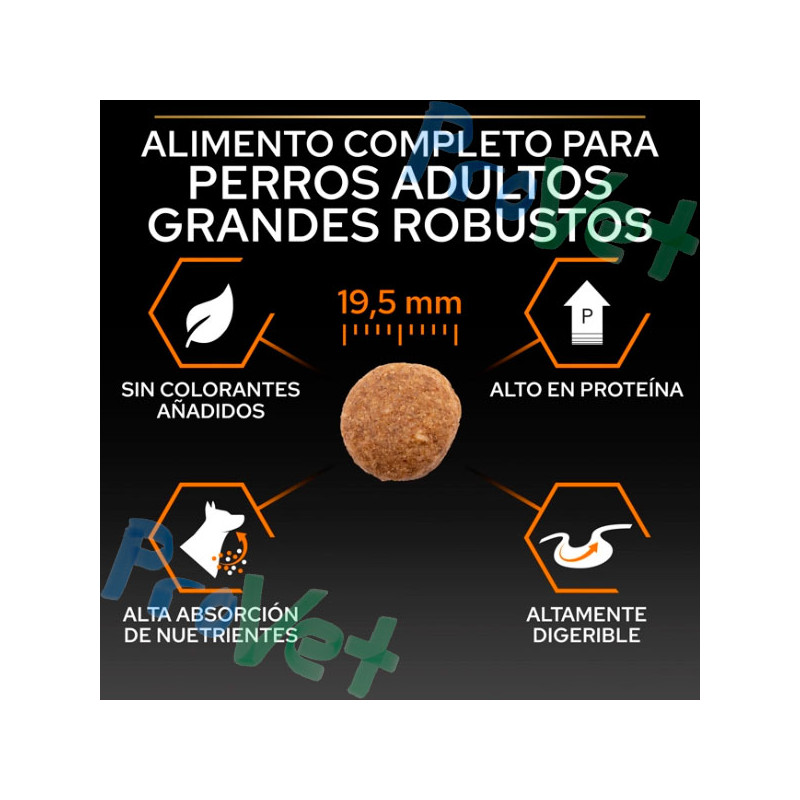 PRO PLAN Grande Balança Robusta Adulto 14kg