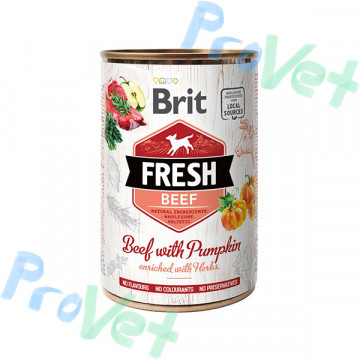 Wet Brit Fresh Beef e abóbora (6x400gr)